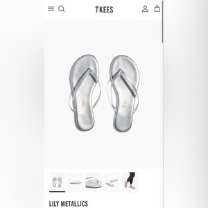 Tkees Lily Metallics Flip Flops